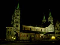 013016 Bamberger Dom bei Nacht
